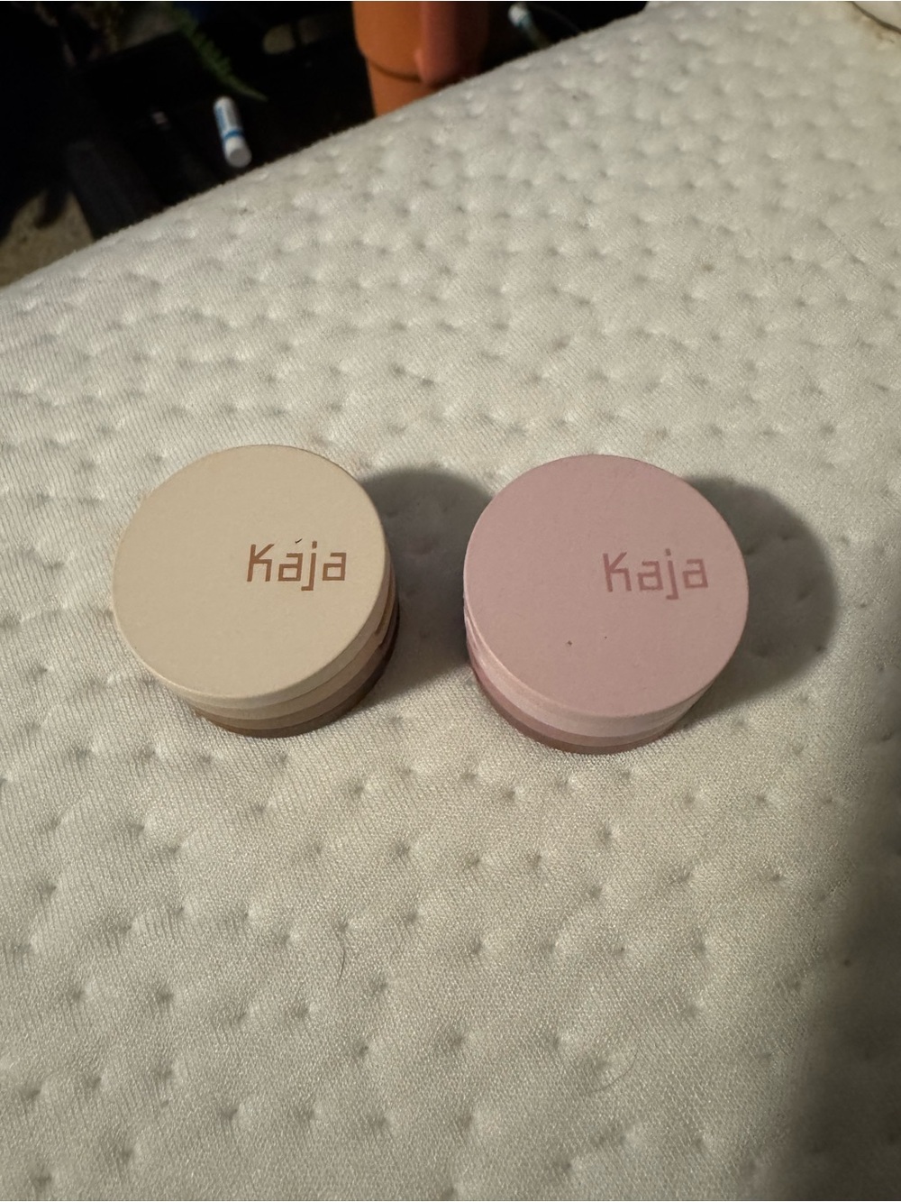 2 Kaja Cream Eyeshadow Duos - Neutral Moment & Rose Macaron